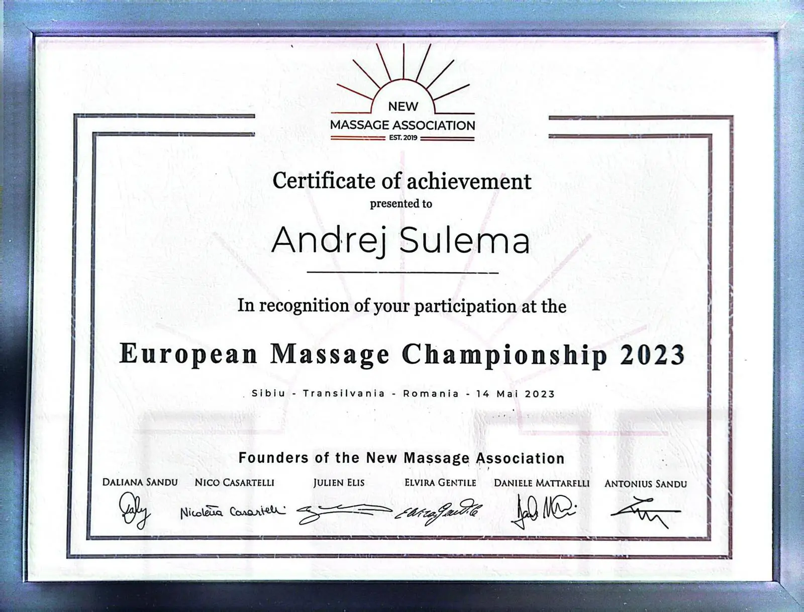 Eu Massage Championship 2023