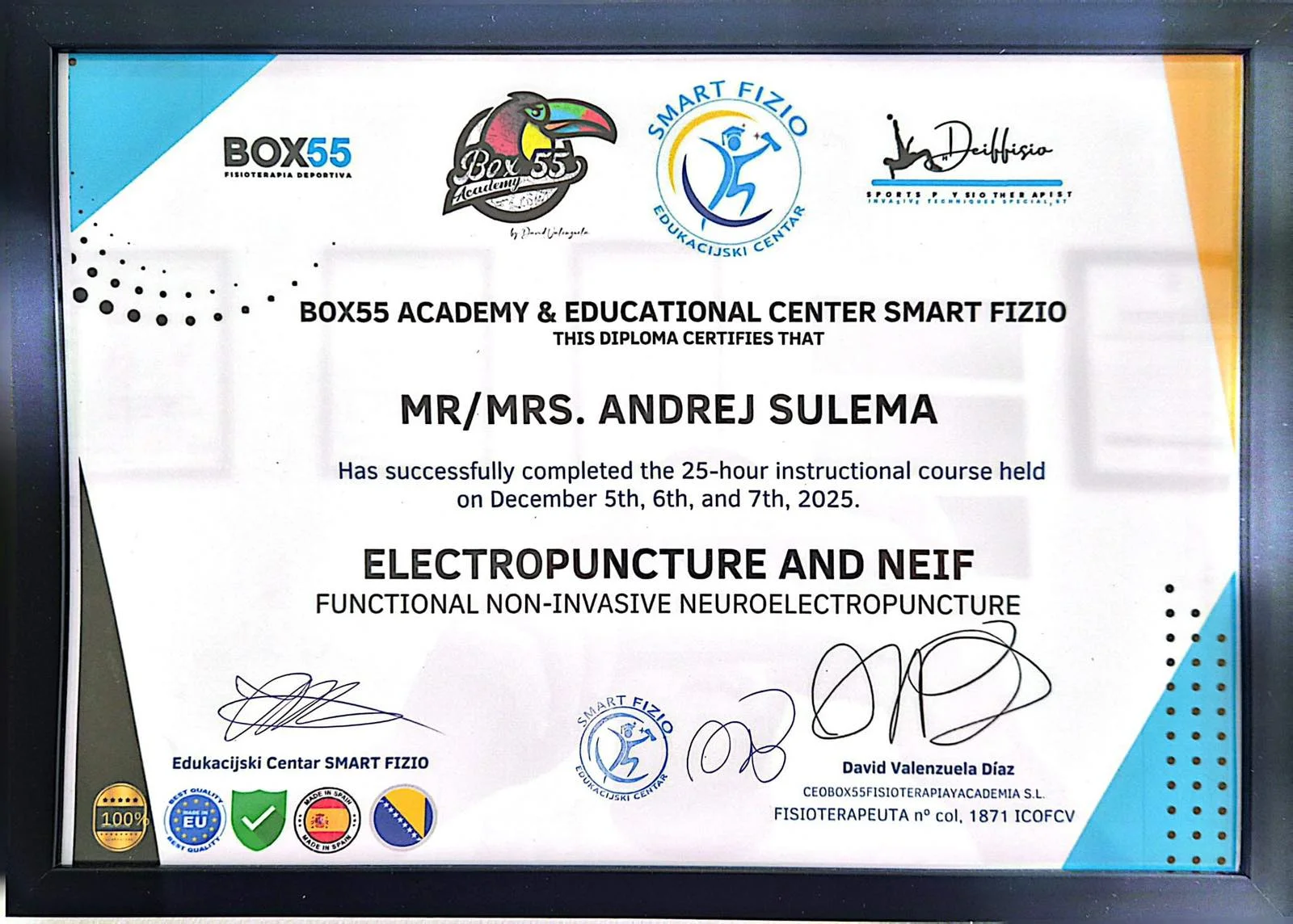 Electropuncture And Neif