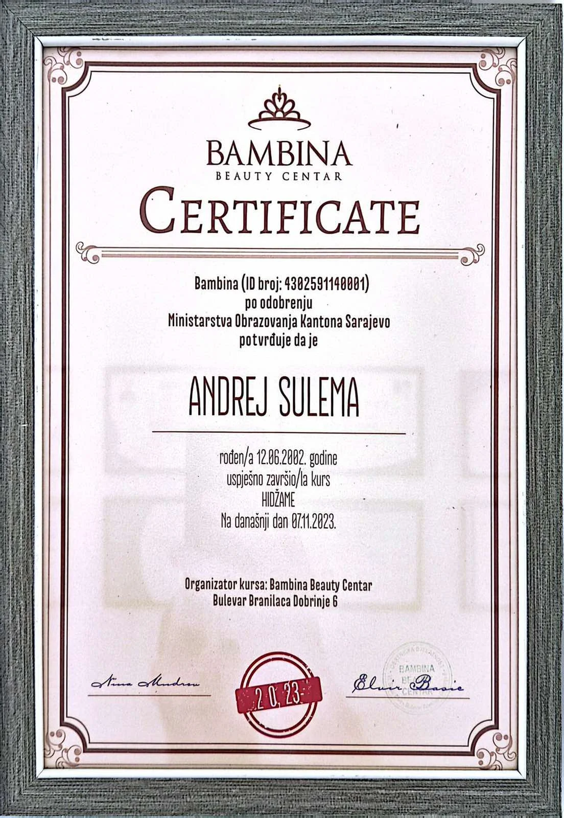 Hijama Bambina