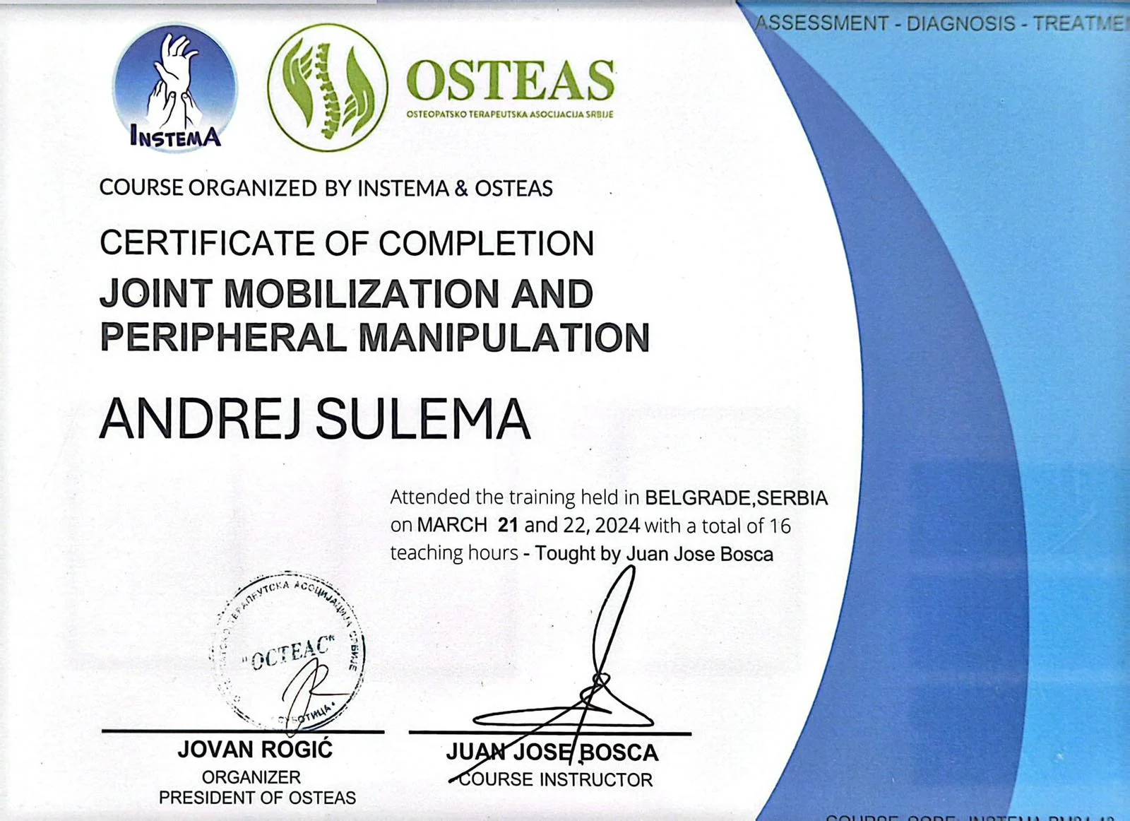 Mobilization And Peripheral Manipulation