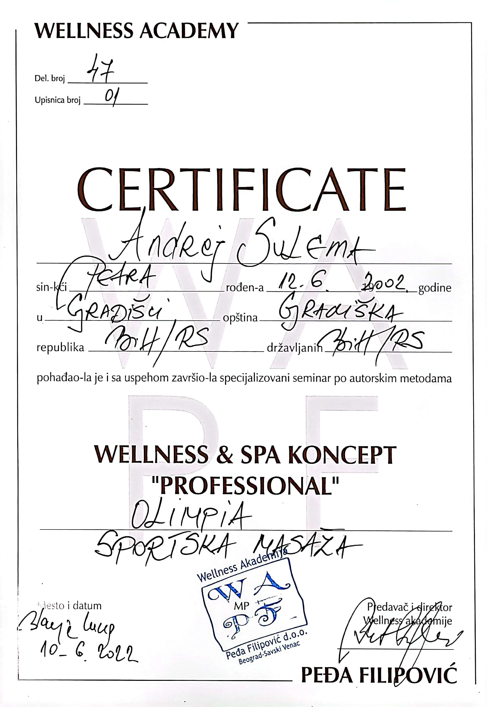 Sport Massage